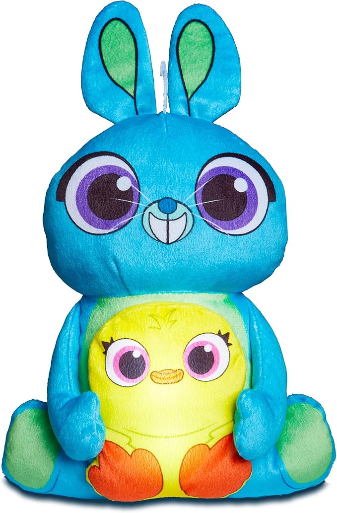 玩具总动员 4 鸭子和兔子儿童发光睡前宠物玩具夜灯 goglow,蓝色