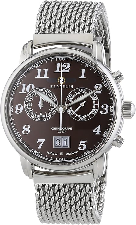 zeppelin 齐柏林飞艇 lz 127 graf zeppelin系列石英男士手表 7684m-3
