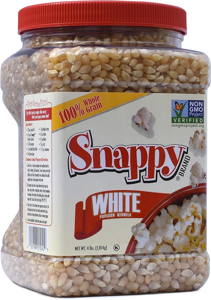 snappy popcorn 白爆米花 4磅/1814克