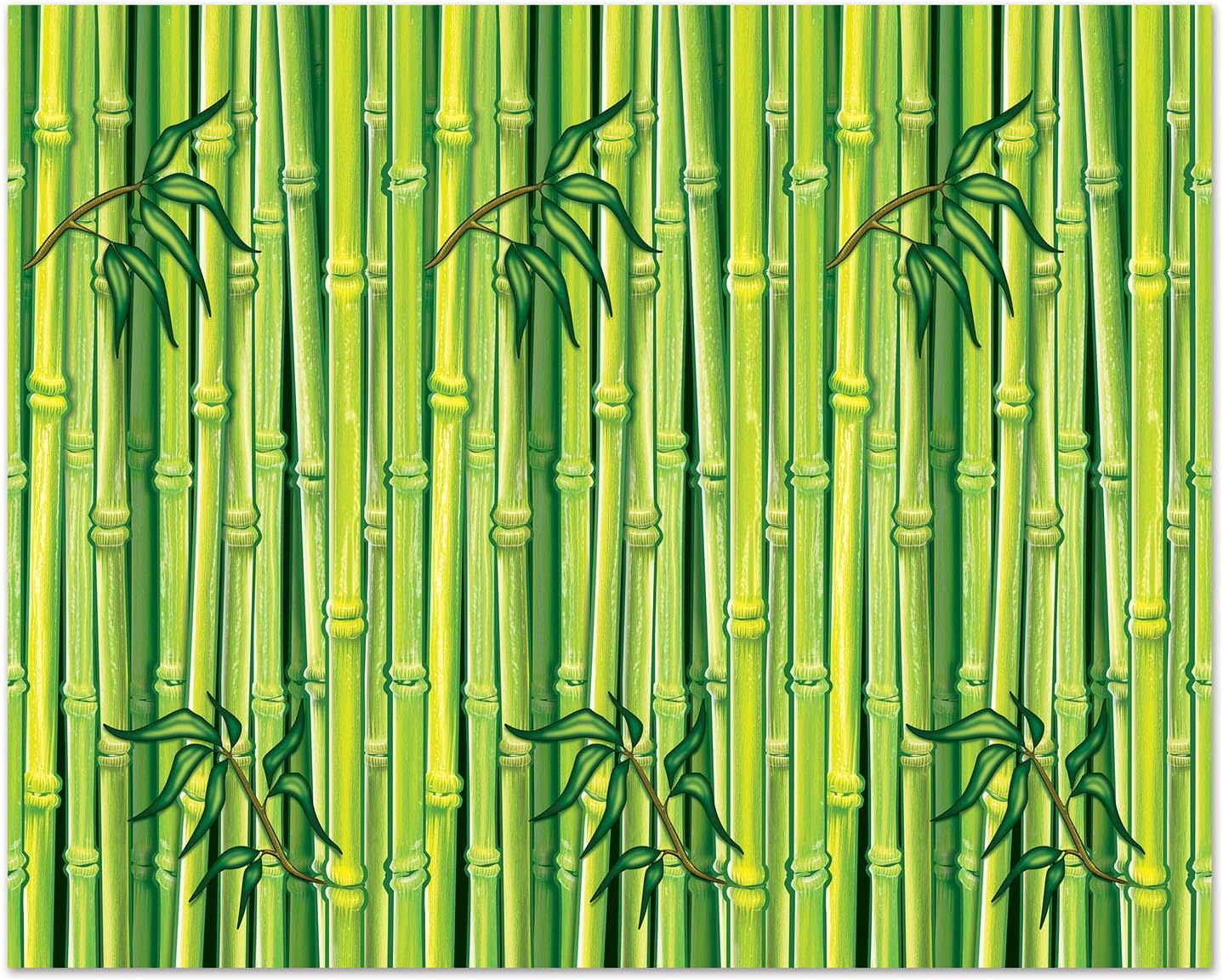 竹子背景 多种颜色 4 by 30-feet 52072