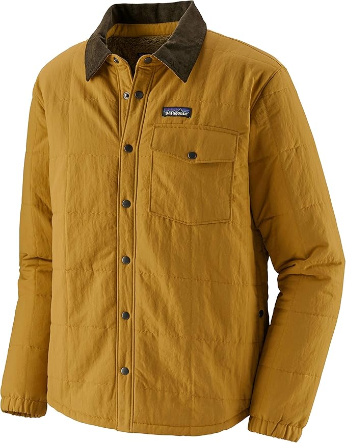 patagonia 男士 m's isthmus 绗缝衬衫 jkt 背心