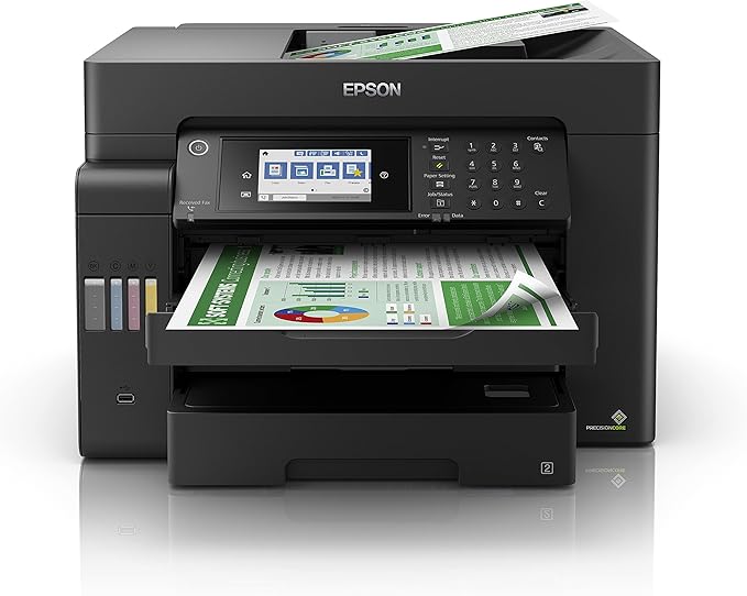 Epson EcoTank L15150 喷墨式打印机 A3+ 4800 x 2400 DPI 32 ppm, 无线局域网连接 黑