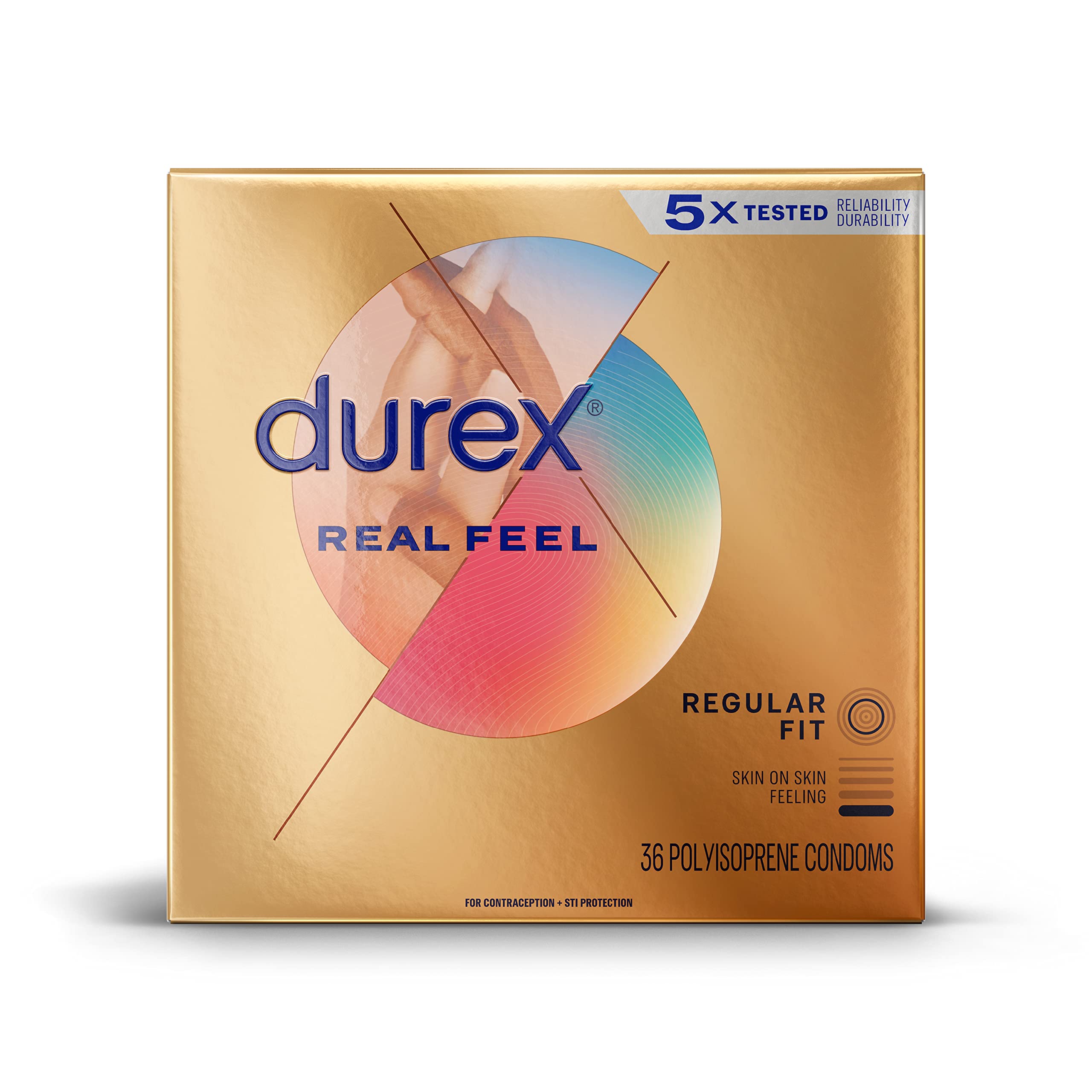 Non-latex Durex Avanti Bare True Touch Lubrication * Set,6 packs, non-latex * set, Skin Feel natural,FSA and HSA qualified