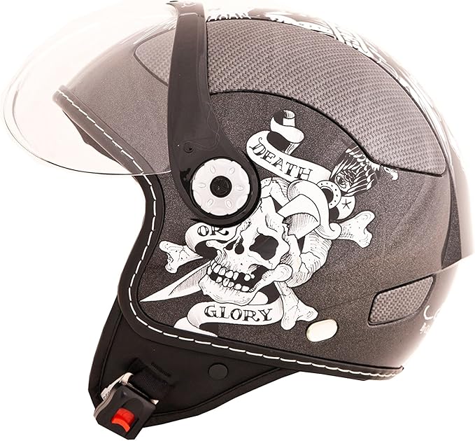 ed hardy 骷髅头盔 l 黑色 - 汽车用品 - 亚马逊中国