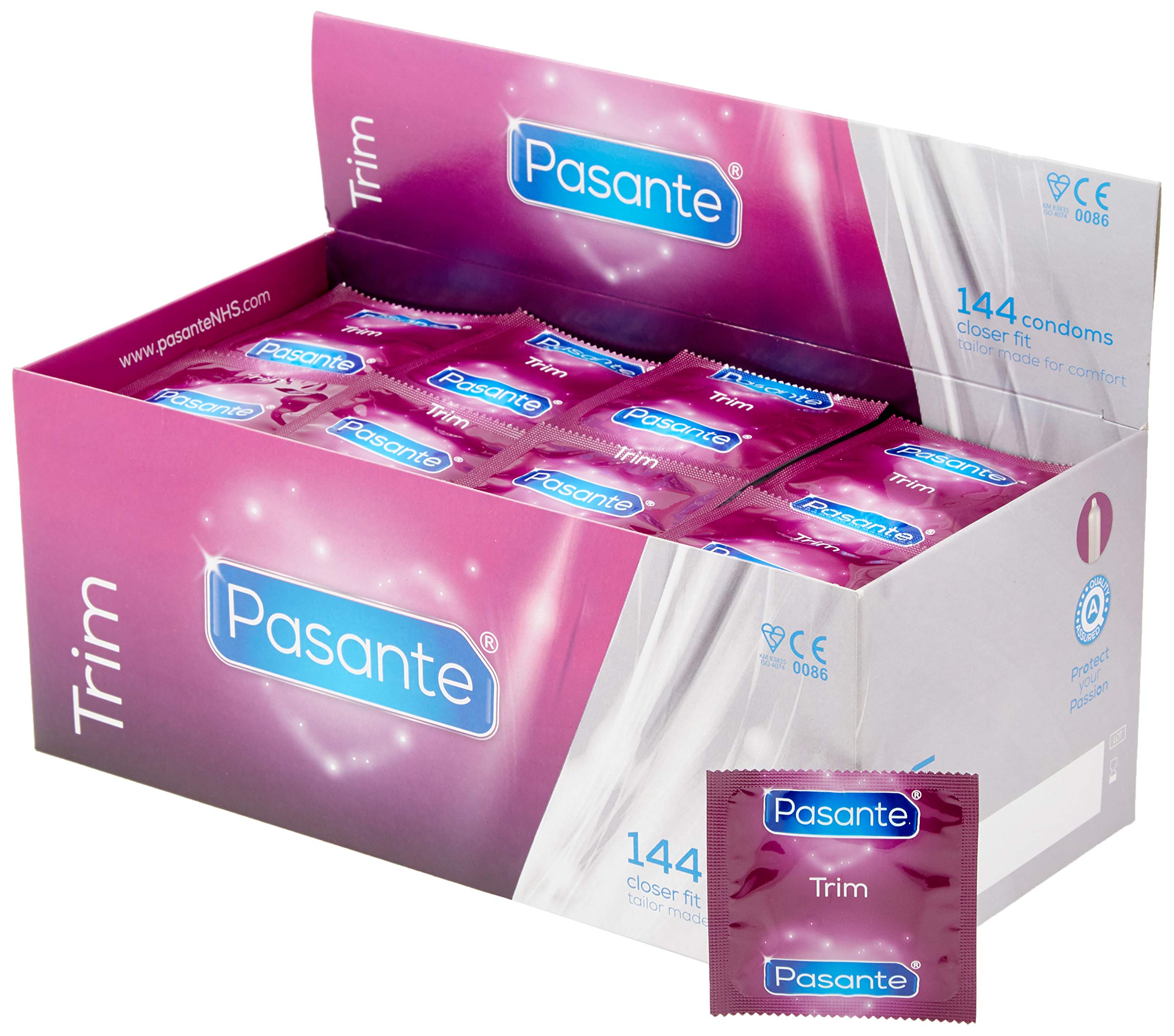 Pasante Trim (small) condom - 144-piece pack