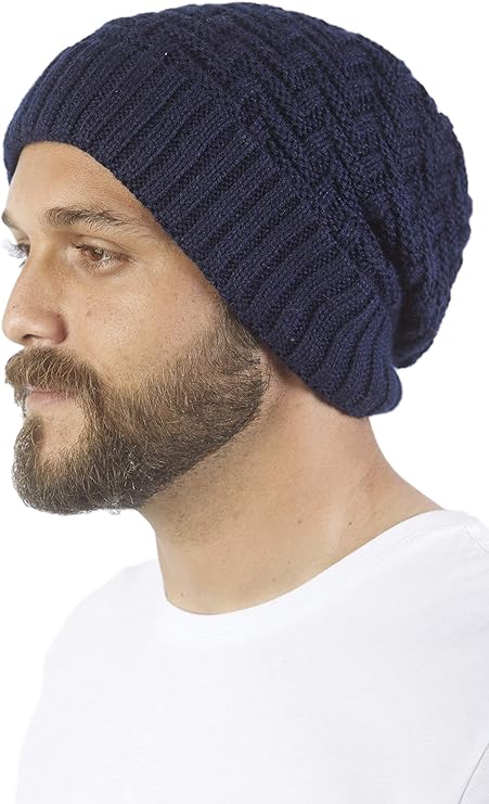 raymis 秘鲁手针织 羊驼毛帽 帽子 骷髅帽