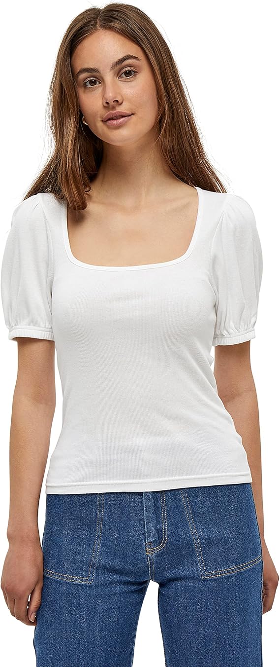 desires 女士dareen organic square neck tee 生态方形领口 t 恤