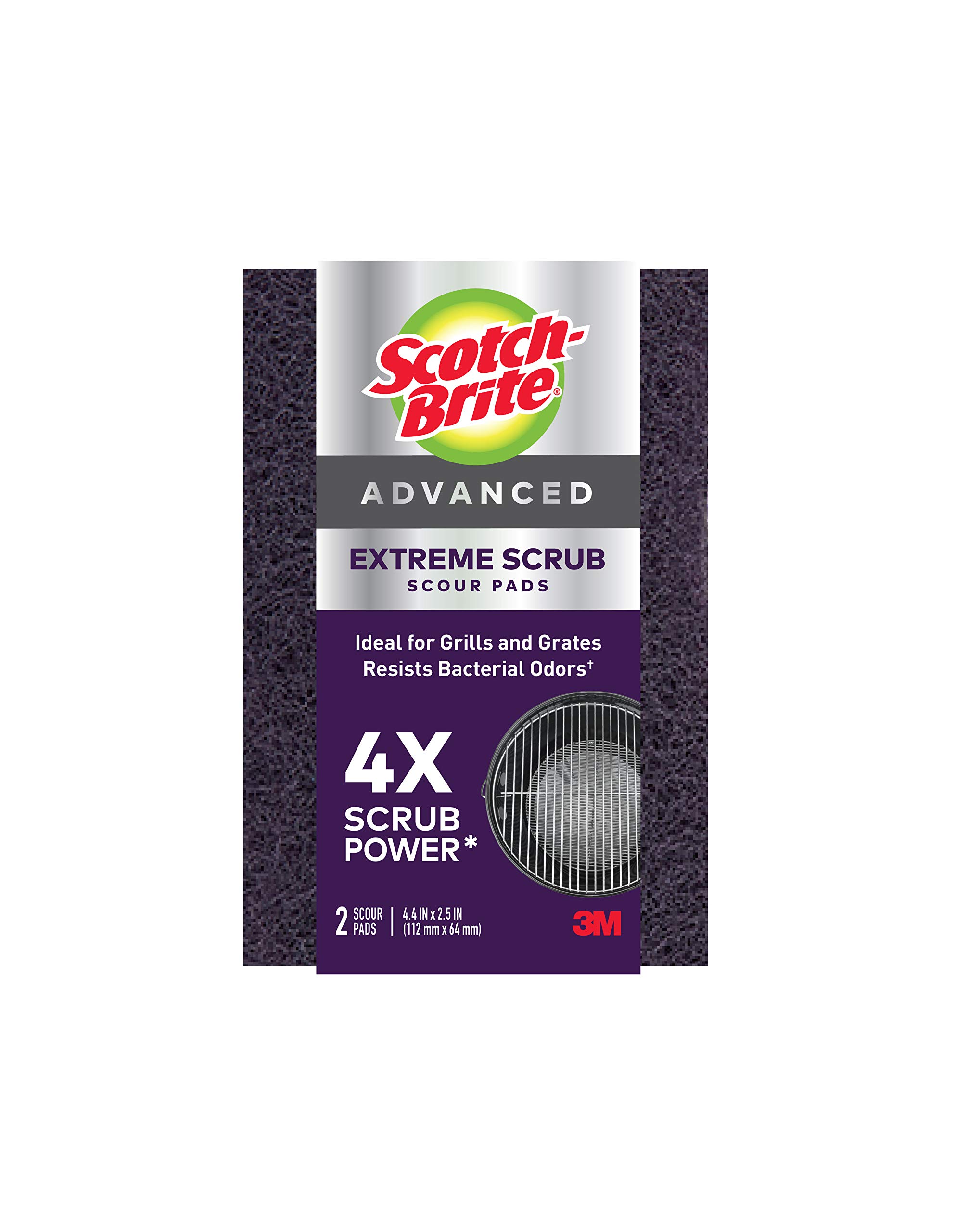 Scotch-Brite Premium * Scrub, perfect for grills and grilles, a scrub pad