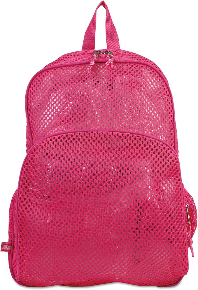eastsport 113960bjenr 网眼背包,12 x 5 x 18,粉色
