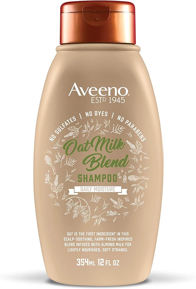 aveeno 艾惟诺 舒缓燕麦牛奶混合洗发露,12盎司/354ml