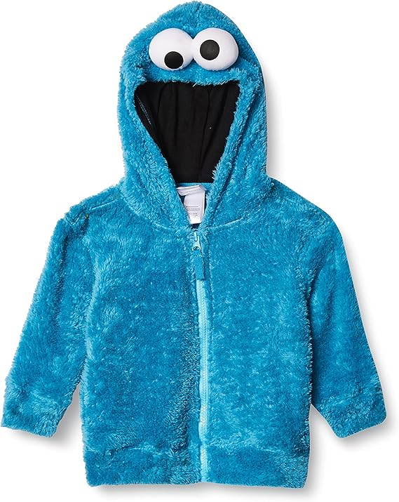 sesame street toddler boys' cookie monster costume