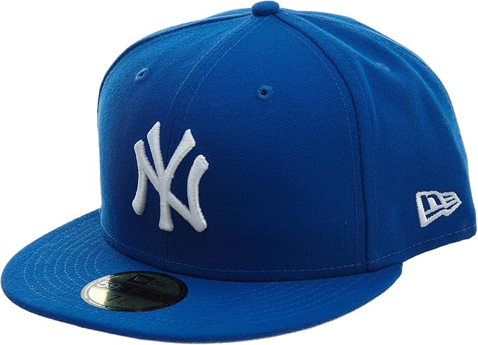 new era 59fifty 帽子约克洋基队 mlb 基础款蓝色棒球帽 11591129 7
