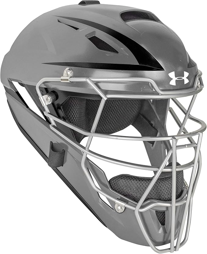 under armour 安德玛 converge 双色青年棒球/垒球捕手头盔