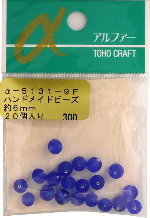 toho 手工串珠 6毫米 α-5131-9f 20个