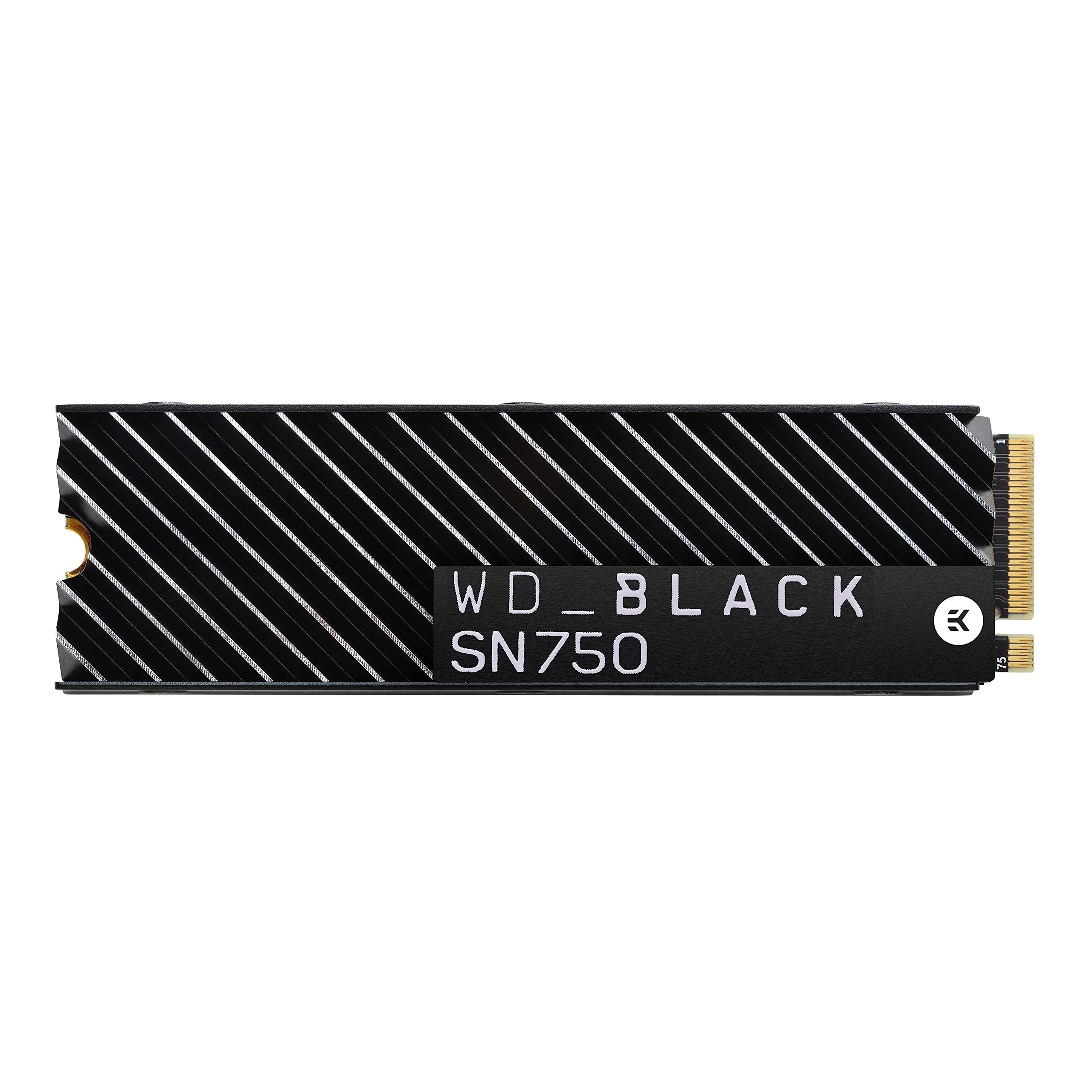 WD BLACK SN750 High performance built-in gaming SSD NVMe 500GB with radiator