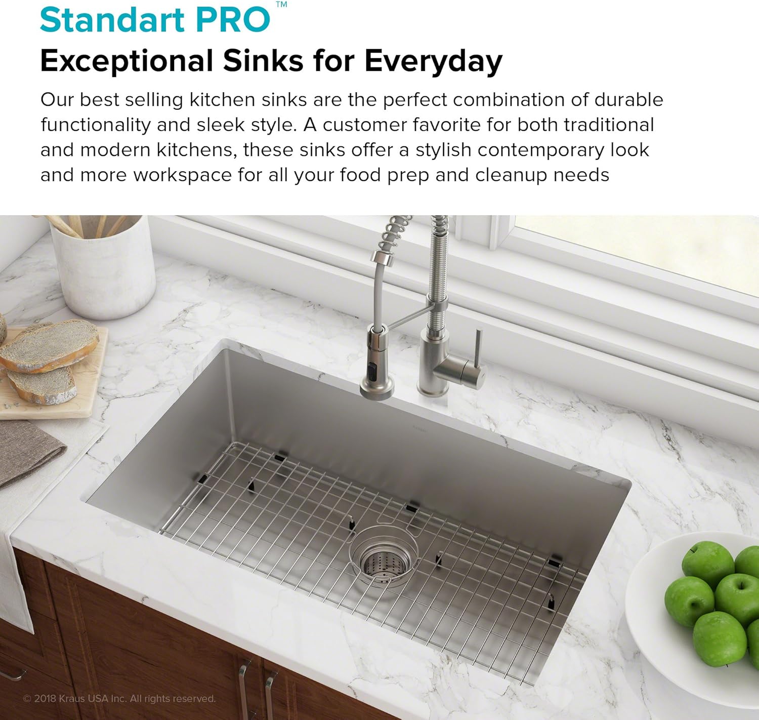 Kraus Khu100 28厨房水槽 不锈钢 28英寸 约71 12厘米 亚马逊中国 其他