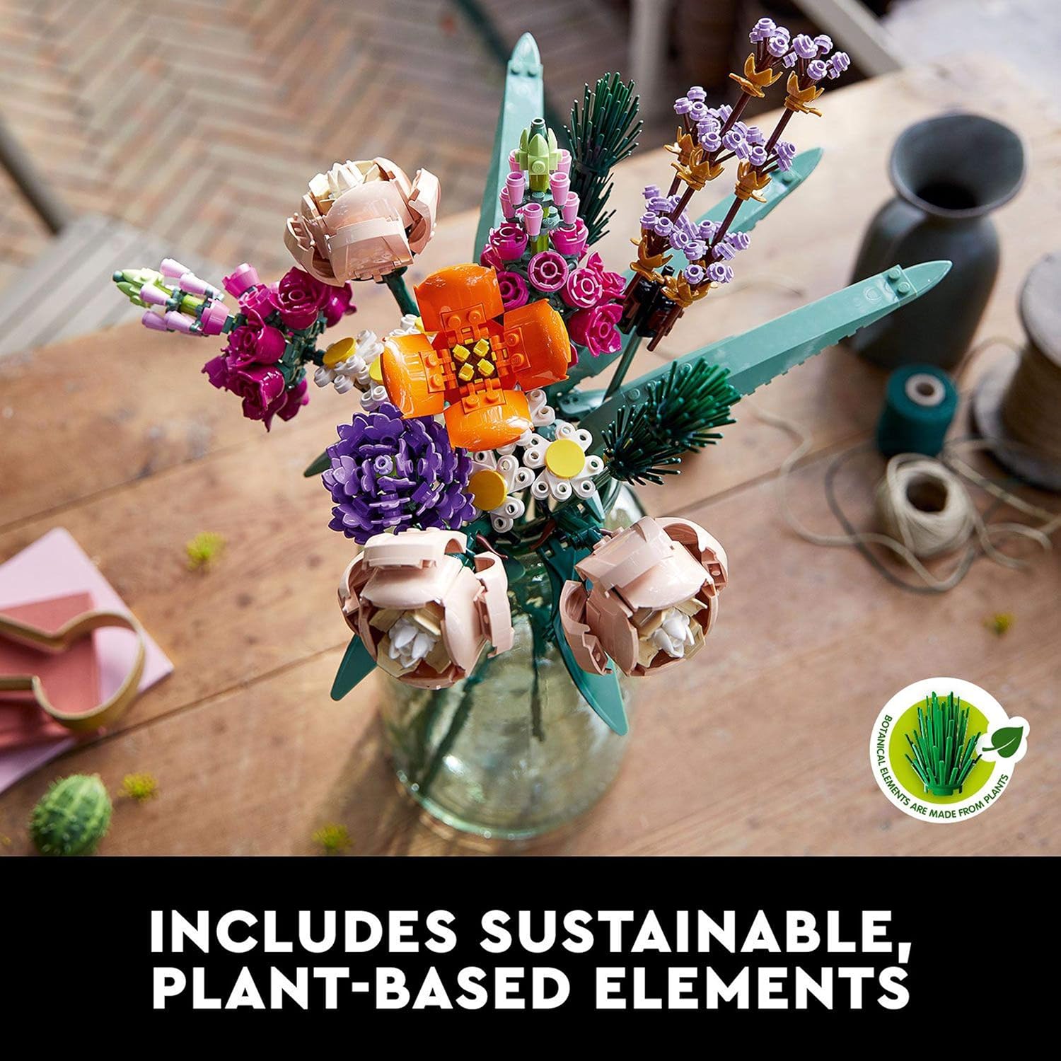 Lego 乐高花束 玩具 亚马逊中国