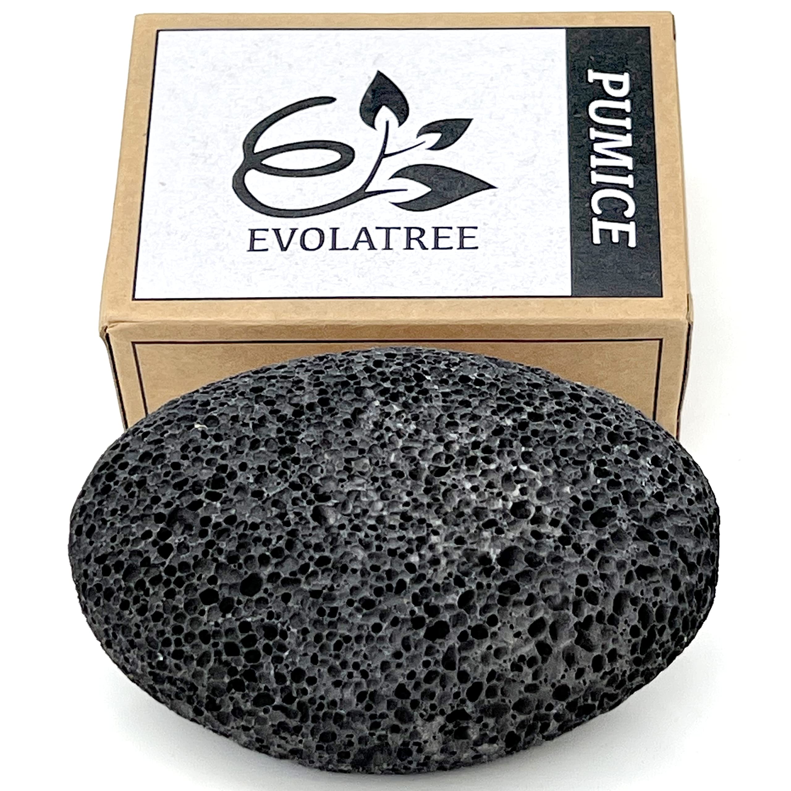 Evolatree * Pumice stone - * Scrub for exfoliating and drying dead skin * - Pedicure stone for removing callus on hands, heels and body - Natural * treatment
