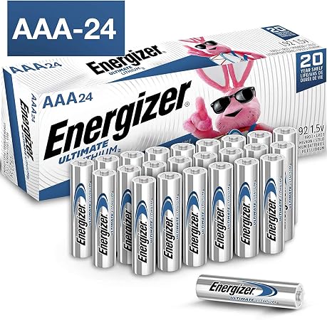 Energizer a锂电池 终极锂三重a电池 24支 耐用的aaa电池 亚马逊中国 家居装修