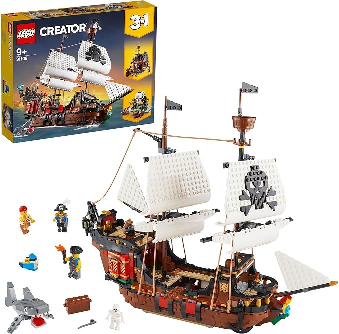 lego 乐高 creator 3合1系列 海盗船 31109