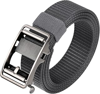 samtree 男士尼龙棘轮皮带,带可拆卸自动搭扣