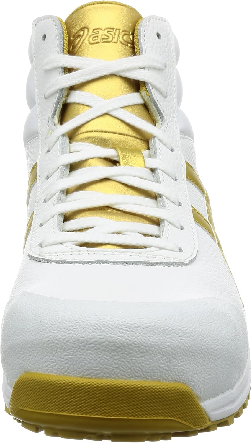Asics 亚瑟士 Asics 亚瑟士图片asics 亚瑟士价格 Asics Working 鞋工作鞋winjob 71s 树脂制鞋头芯白色 金色26 5 Cm 亚马逊中国