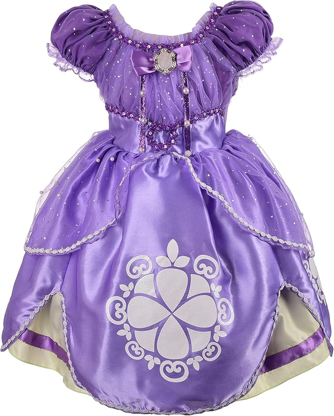 dressy daisy 女童索菲亚公主装扮服角色扮演花式派对礼服