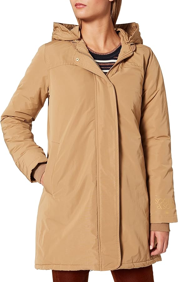 scotchsoda派克大衣羽绒服