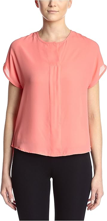 harvé benard 女士乔其纱波浪上衣