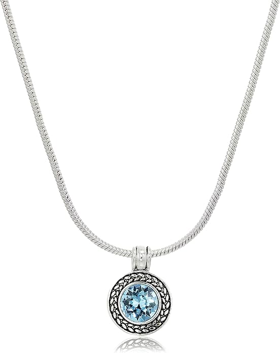 napier 银色和施华洛世奇项链耳环 蓝色 均码 : 亚马逊中国: 珠宝首饰