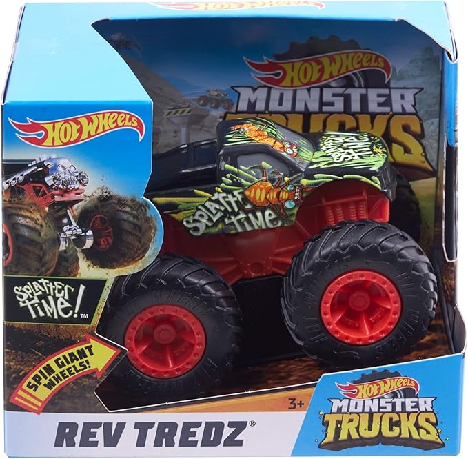 hot wheels 怪兽卡车 rev tredz 飞溅时间!车辆 - 玩具 - 亚马逊中国