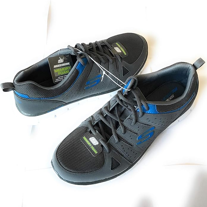 斯凯奇运动男式 synergy power switch 易恢复海绵训练鞋运动鞋