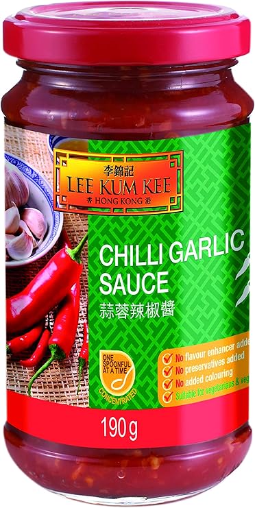 lee kum kee chili garlic sauce 190 g (pack of 6)