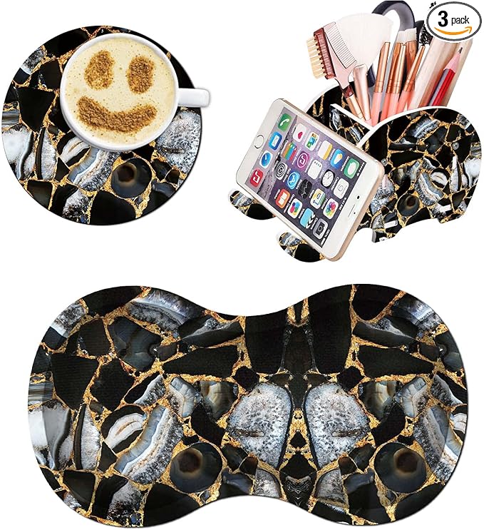 带手机支架 + 腕枕 + 杯垫套装 适用于家庭、办公室、JYCUHTCL 多功能铅笔