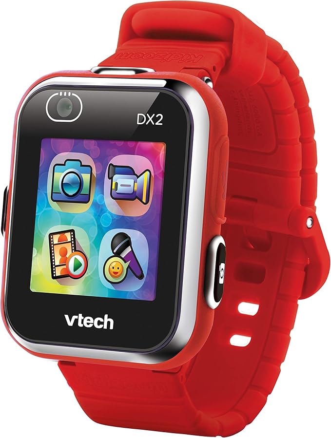 vtech 伟易达 kidizoom 智能手表 dx2 智能手表 儿童带双摄像头 红色