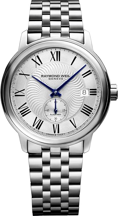 raymond weil maestro 自动小秒男士自动手表 2838-st-00659