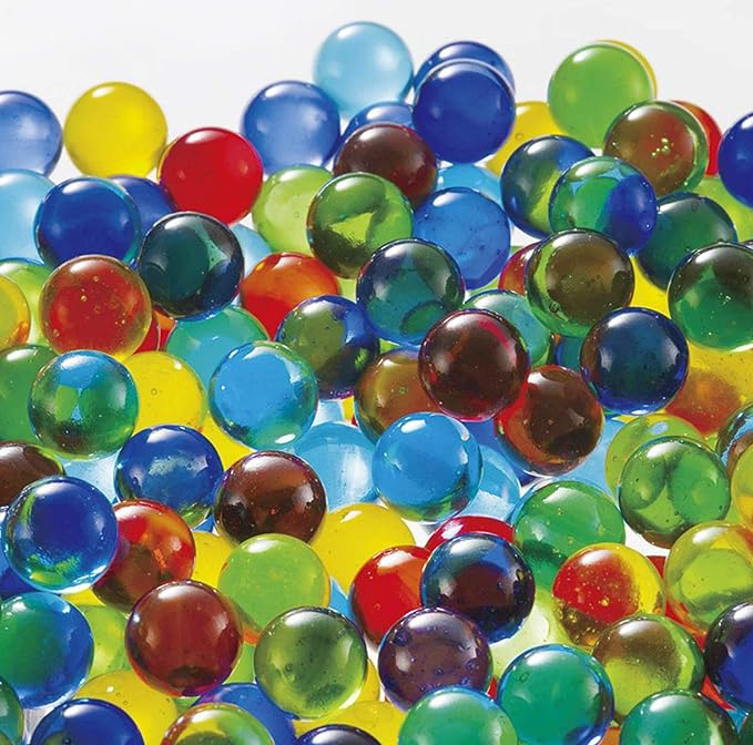 松野hobby 蛋 玻璃球 日本制造 12.5毫米 混合 1袋(600粒装) k2399