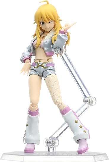 Figma The Idolm Ster 星井美希无比例abs Pvc制已上色可动手办 玩具 亚马逊中国