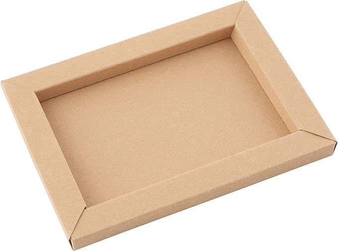 folia 64802 – 小纸框矩形,照片纸板相框用于收藏,48 件,8 种颜色