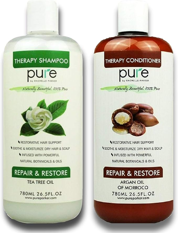5 盎司 each - 茶树洗发水   摩洛哥坚果油护发素