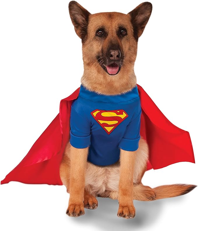 big dogs superman dog costume, xx-large