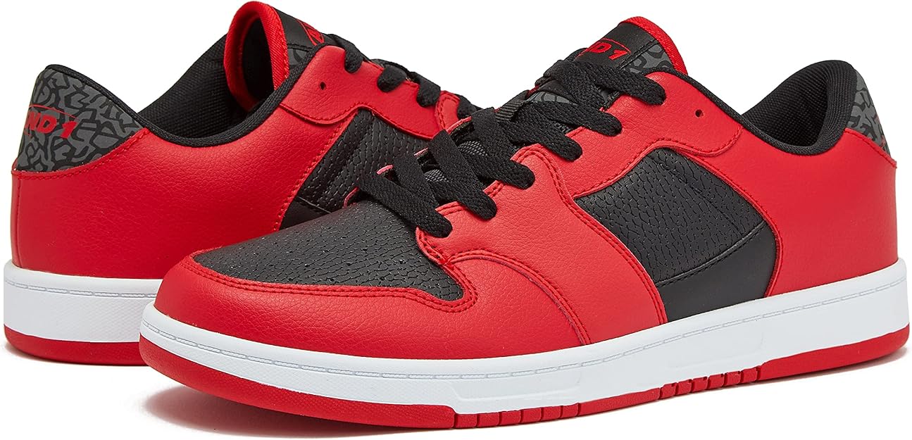 and1 slam 男式篮球鞋,男式低帮休闲球场运动鞋,尺码 7 至 15