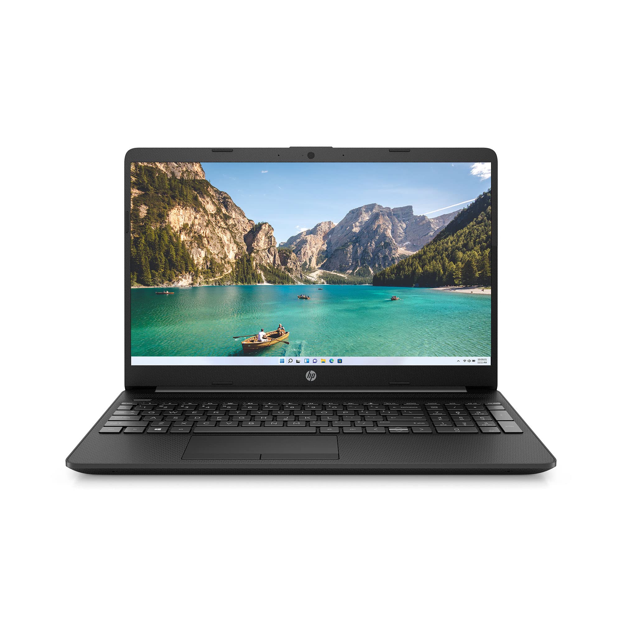 HP 2022 * New 15-inch laptop, Intel quad-core processor, 8GB RAM, 256GB SSD, Wi-Fi, Bluetooth, HDMI, Windows 11 Home Edition, JAWFOAL suite