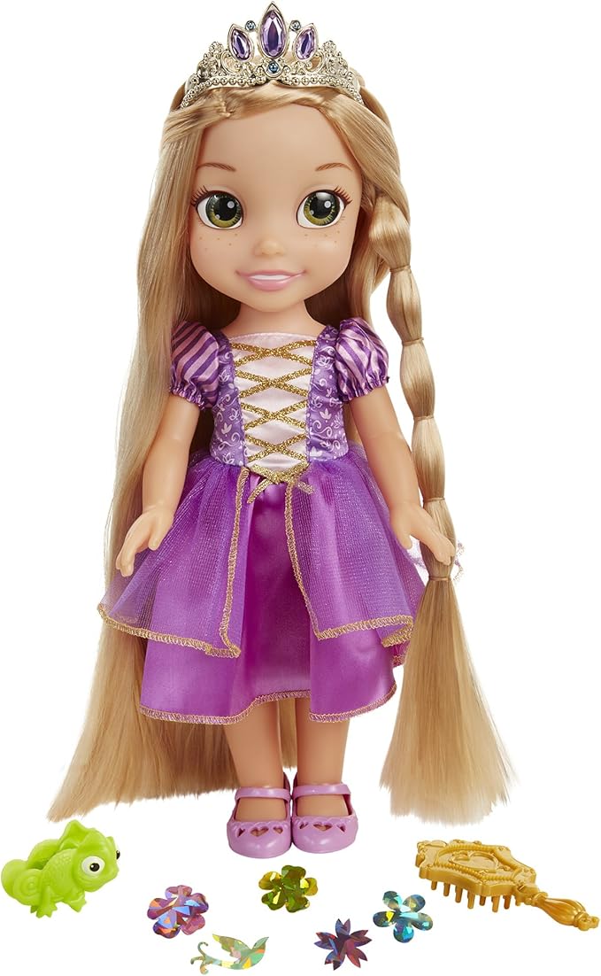 迪士尼公主 – rapunzel 发光泽,35 厘米