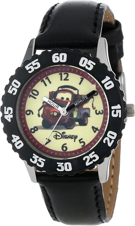 disney w000087 汽车不锈钢时间老师手表