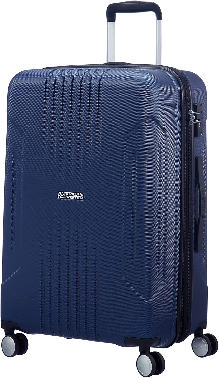 tourister tracklite – 万向轮可扩展行李箱,67 厘米 深蓝色 深蓝色