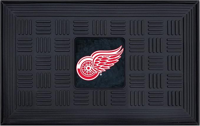 fanmats 底特律红翼*章 45.72 厘米 x 76.20 厘米门垫