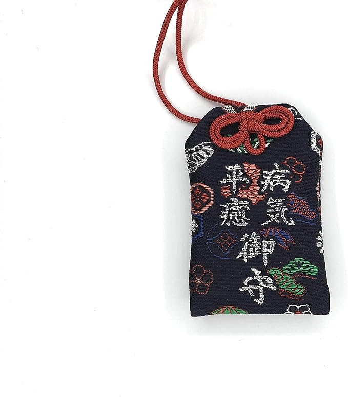 日本 omamori 护身符 幸运 坠饰 好运 坠饰 用于从*中康复/恢复