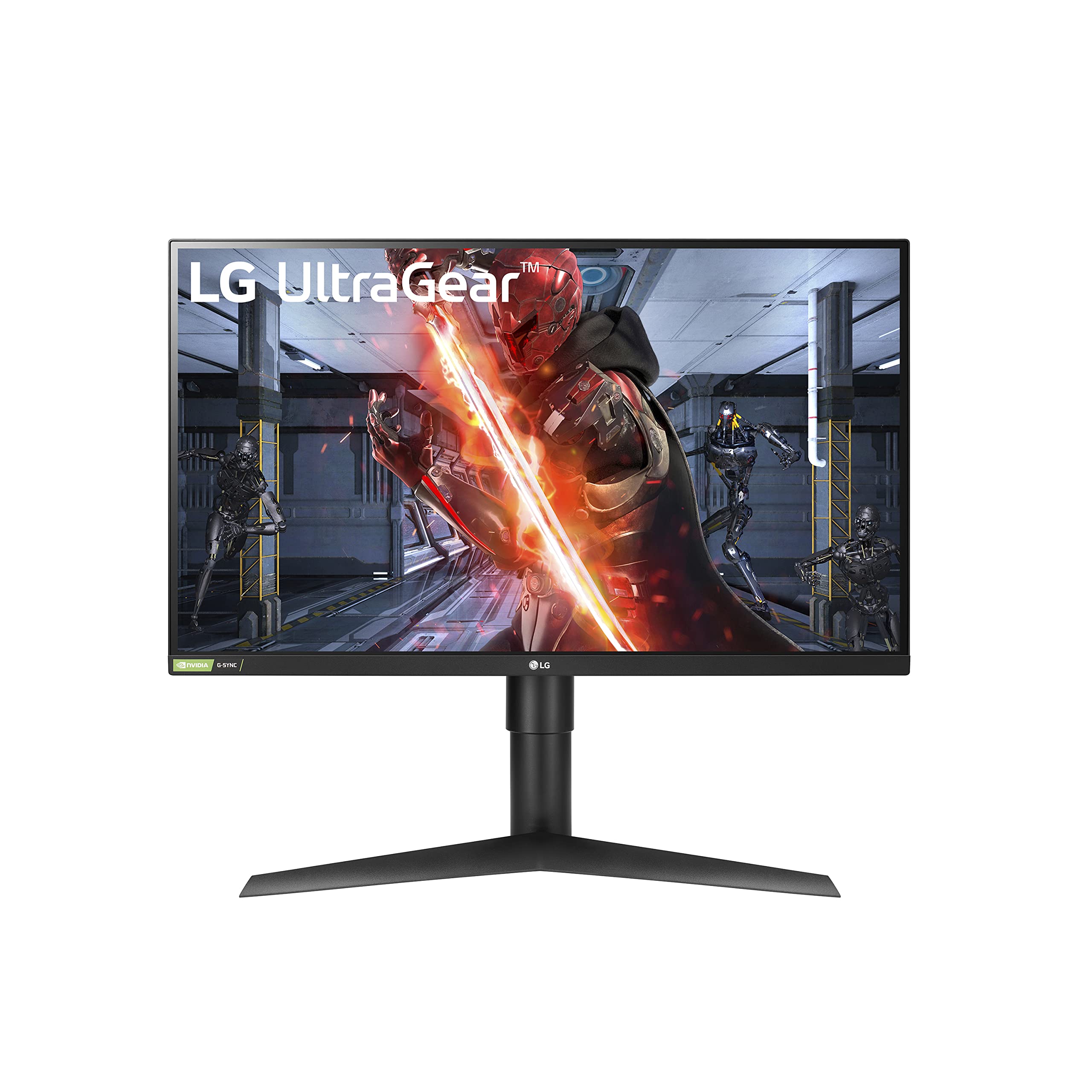 LG 27GL83A-B 27-inch Ultragear QHD IPS 1ms NVIDIA G-SYNC Compatible Gaming monitor, black