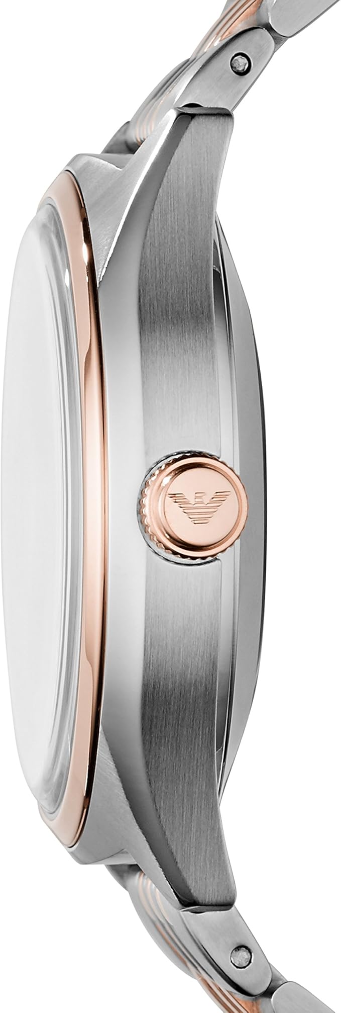 Emporio Armani 安普里奥 阿玛尼男式手表 日本自动不锈钢表带 银色 22 型号 Ar 亚马逊中国 钟表